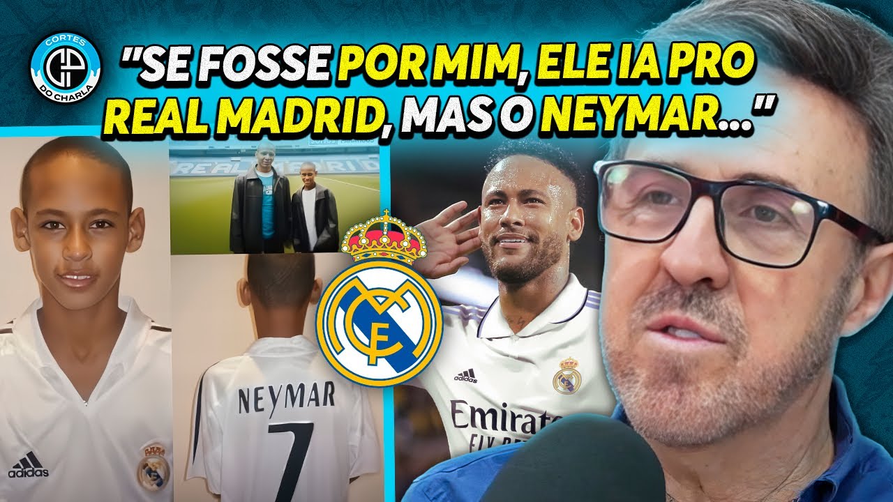 EMPRESÁRIO REVELA PORQUE NEYMAR NÃO FOI PRO REAL MADRID