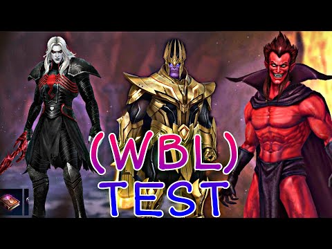 Thanos Obsidian King Uniform Vs knull & Mephisto {WBL} - Marvel Future Fight