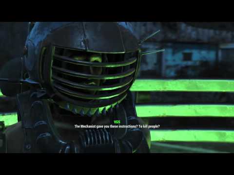 Fallout 4 Automatron - Headhunting: Speak To Jezebel After Creating Her Body Dialogue (Sarcastic)