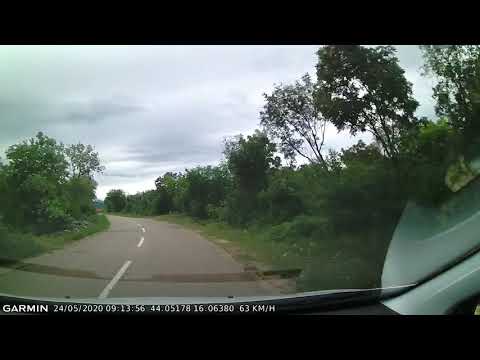 DRIVE #1030: Radučić-Mokro Polje (Croatia) (timelapse 4x) *Read Description*