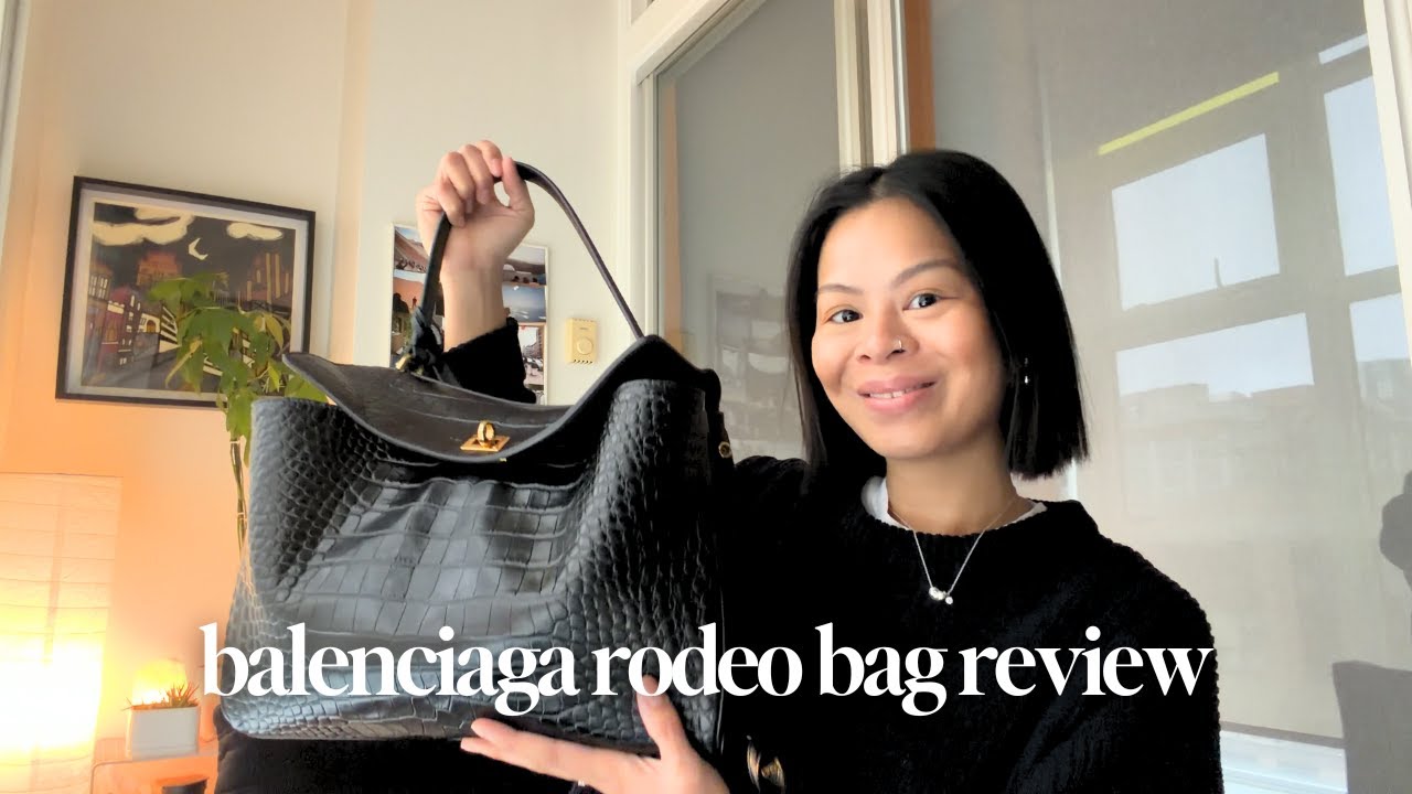 NEW BALENCIAGA RODEO BAG | what fits inside & is it worth $6,000?
