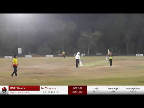 Live Cricket Match | Flexstone Fighters vs RAIFF Riders | 10-Mar-22 07:17 PM 14 overs | IIID ARC Spo