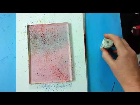 ColorBox & Brusho Backgrounds (2 of 5) A Lavinia Stamps Tutorial