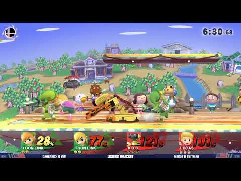 Smash'N'Splash 4 Losers Bracket -  DaneReich +  Yeti vs ATU | Mekos + AMG | 8BitMan