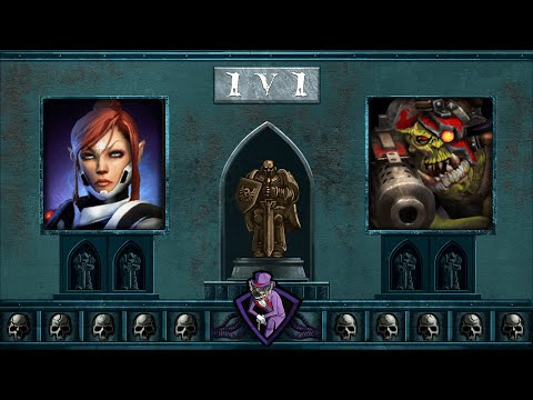 Warhammer 40k Bruce (MB) vs Choko (FS) Dawn of War 2 Retribution (Elite Mod 2.9.8.1)