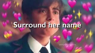 Blue Neon by Aidan Gallagher - Lyrics