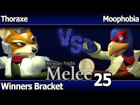MNM 25 Melee - Thoraxe (Fox) vs Moophobia (Falco) - Winners Bracket