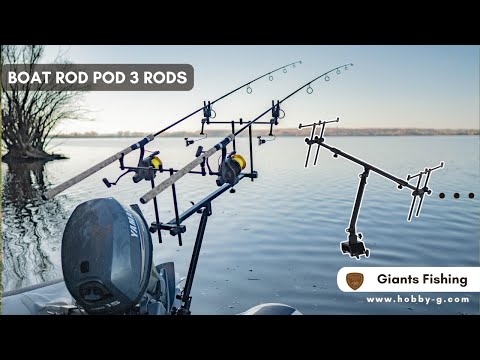 GIANTS FISHING - Stojan Boat Rod Pod 3 Rods