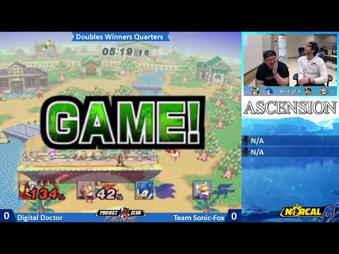 “Ascension 10/21/17” – Digital Doctor (Mario + Fox) v. Team Sonic-Fox (Sonic + Fox) – Winners Semis