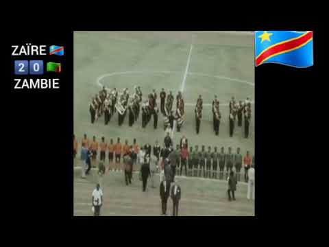 Coupe D'AFRIQUE  15 / 03 / 1974 ZAÏRE 🇨🇩 2️⃣0️⃣ 🇿🇲 ZAMBIE  finale de la CAN  1974  moseka