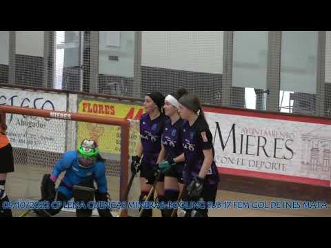 20221009 CP LENA CUENCAS MINERAS-BOOLING SUB 17 FEM 02 GOL DE INES MATA CASADO