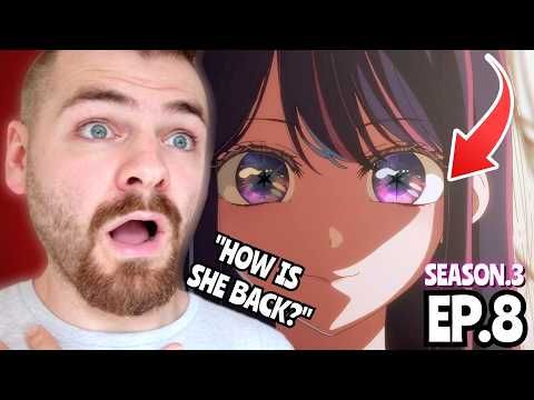 AI... F***ING IS BACK??!!! | OSHI NO KO EPISODE 8 | SEASON 3 | FIRST TIME REACTION