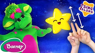 Twinkle Twinkle Little Start | ASL Sign Language Song for Kids | Barney the Dinosaur