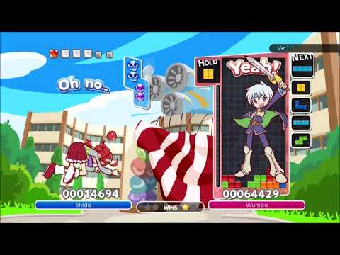 Puyo Puyo Tetris 1 - T-Spins and DS Combo vs Puyo