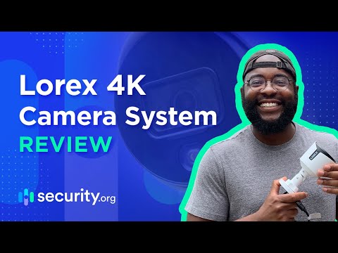 Lorex 4K Security Camera System Review!