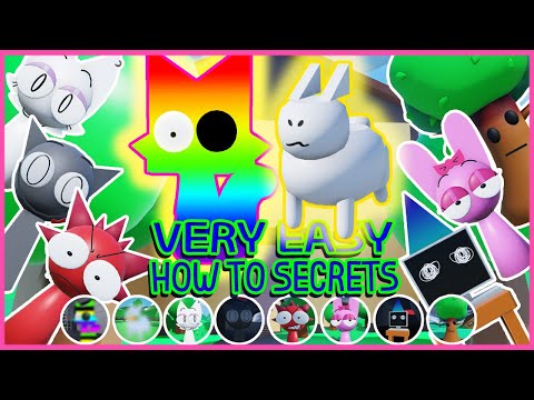 Roblox - New Update - Secret Badge 1 And 2 - How to get 8 NEW BADGES in 3D Sprunki RP And Animations