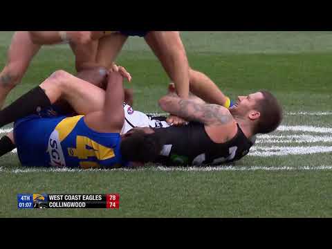 2018 AFL Grand Final - Willie Rioli's involvements last 2 minutes.