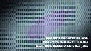 RBA Bundesländerbattle: Hamburg vs. NRW 2005 BLB HR1 (Dima, BOZ, Rickbo, Adden, Don John)