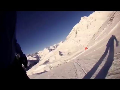 Mayrhofen Horbergjoch snowboard enjoy ride