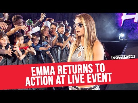 Emma Returns To In Ring Action At RAW Live Event (VIDEO)