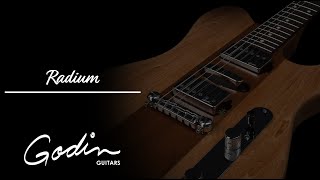Video thumbnail for Godin Radium Winchester Brown (Studio Demo) by Guitares Godin Officiel / Godin Guitars Official