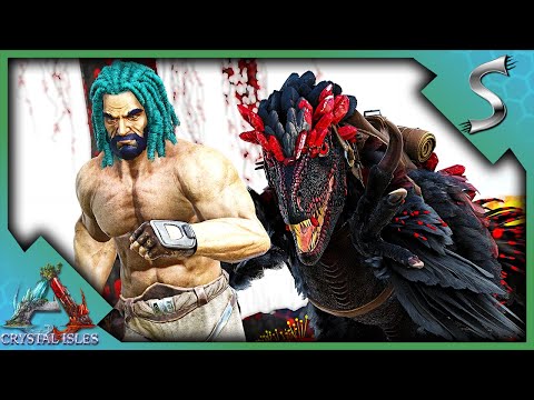 MAKING A CRYSTAL DEINONYCHUS HUNTING PACK! - Ark: Crystal Isles [DLC E23]