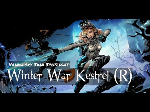 Vainglory Skin Spotlight: 'Winter War' Kestrel [Rare]