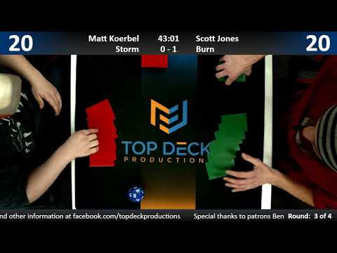 Modern w/ Commentary 1/10/19: Matt Koerbel (Storm) vs. Scott Jones (Burn)