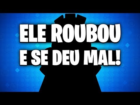 ELE ROUBOU E FOI BANIDO [DELETADO] DO CLASH ROYALE