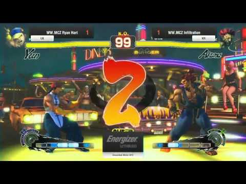 WW MCZ Ryan Hart Yun, Sagat vs WW MCZ Infiltration Akuma DHW12 GRAND FINAL