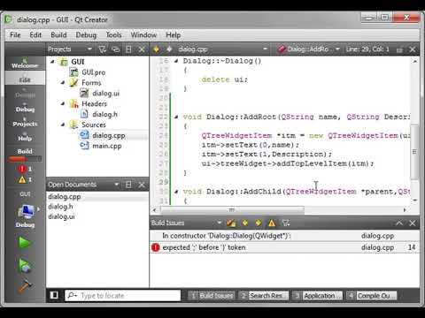 C++ Qt 21   QTreeWidget