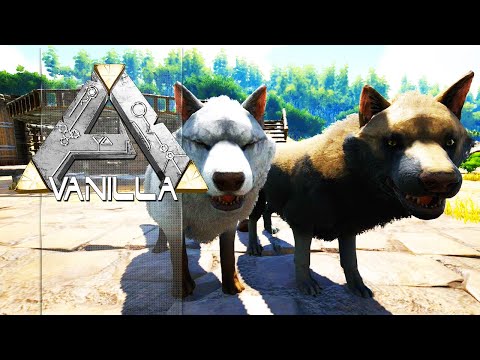 ARK VANILLA T2EP21 - Nova Estrutura & Casal De Lobos!