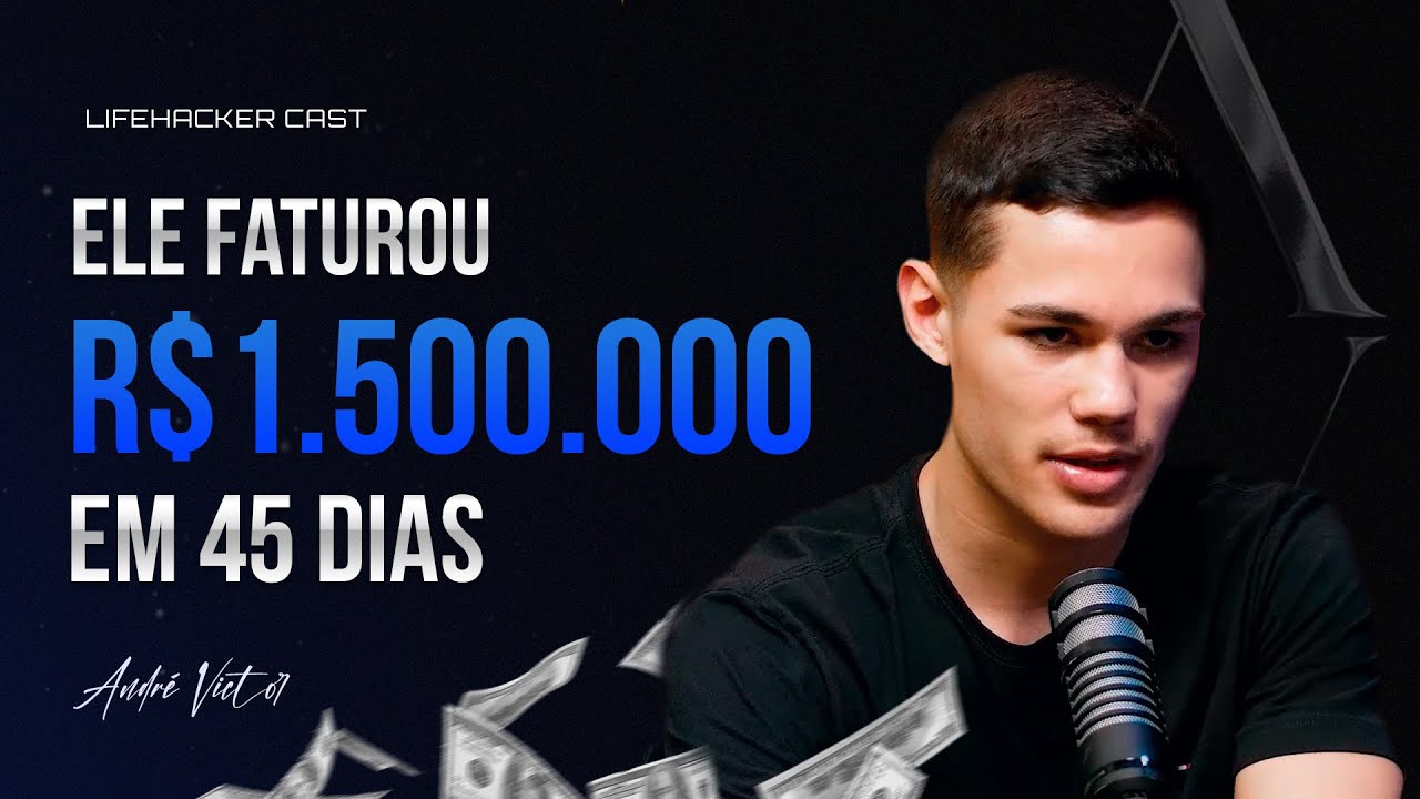 Ex Militar Fatura R$1.5 milhão em 45 dias Vendendo Infoprodutos internacionais Lifehacker Cast #24