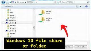 How To Access Shared Folder in Windows 10 | Share Folder on Network Windows 10| Share Folder or File