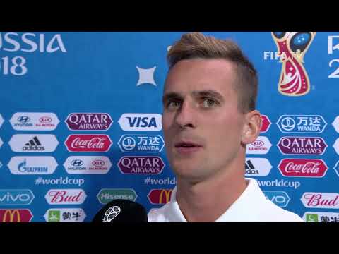 Arkadiusz MILIK (Poland) - Post Match Interview - MATCH 15