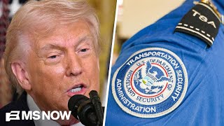 'The president could fix this': TSA officer speaks out about shutdown