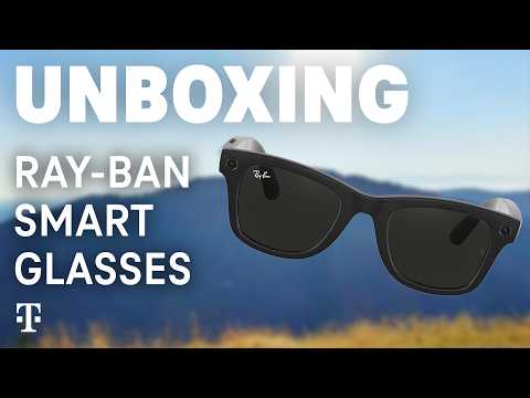 Ray-Ban Stories Wayfarer Smart Glasses Unboxing | T-Mobile