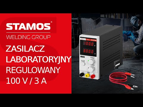 Video - Zasilacz laboratoryjny - regulowany 0-100 V / 0-3 A