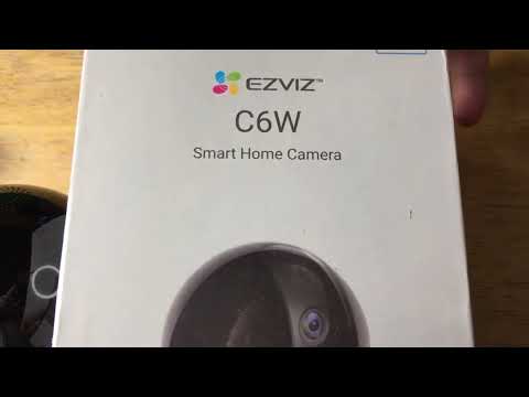 EZVIZ C6W Motorized Pan & Tilt Smart Home Camera Review 6-13-22