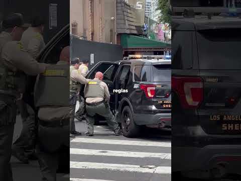 Nadie podía escapar de ese coche de policía. 🥶