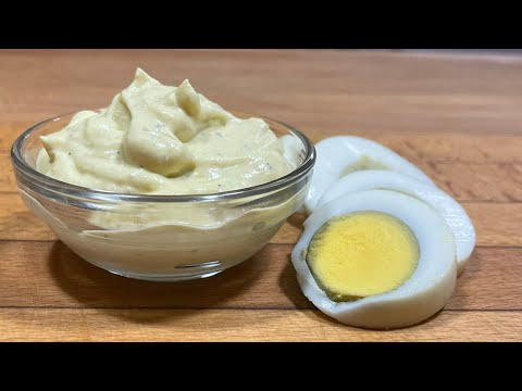 Hard Boiled Egg Mayonnaise