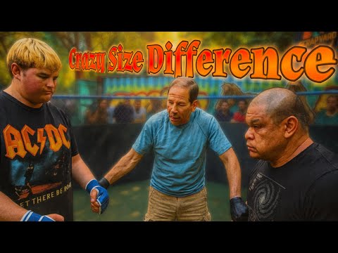The size Difference was INSANE!! - The Gardener vs Ian the Wrestler