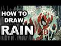 How To Draw RAIN Like A Comic Book Legend