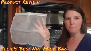 Product Review | Nut Milk Bag | Used it to make Yogurt | Ins