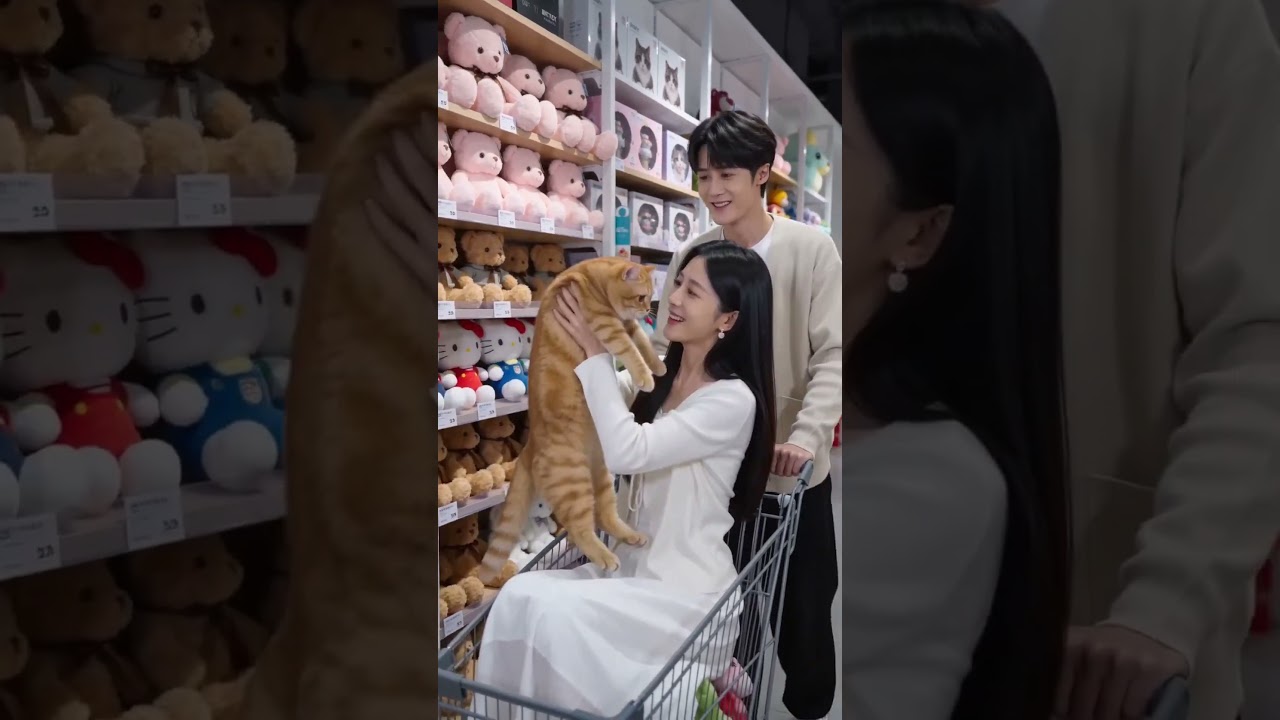 😱Thought it was a plushie... then it moved! 😸 #Shorts