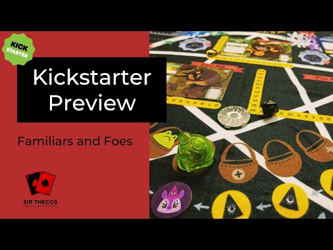 Kickstarter Preview | Familiars and Foes