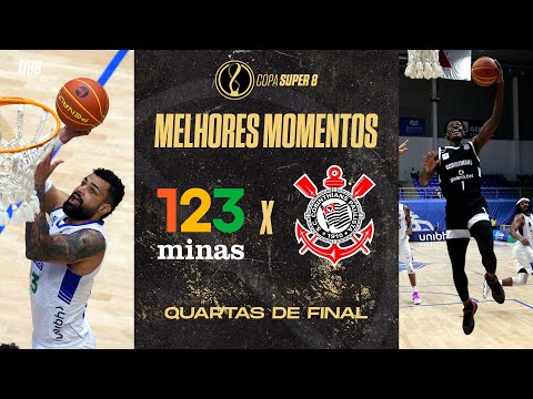 CORINGÃO EMBALADO! | MELHORES MOMENTOS | 123 MINAS 90 x 105 | SEMIFINAL | COPA SUPER 8
