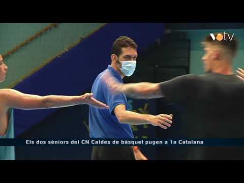 VOTV - Els dos sèniors del CN Caldes de bàsquet pugen a 1a Catalana