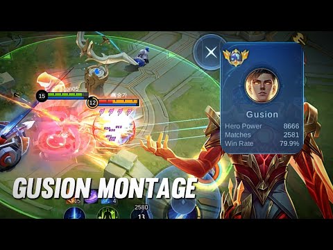 How to make a perfect play with Gusion | Gusion montage