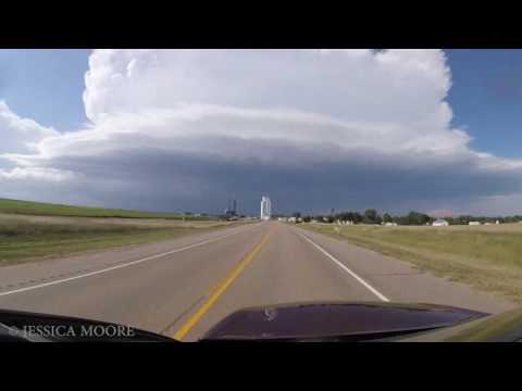 Timelapse of a developing supercell - Bridgeport, NE
